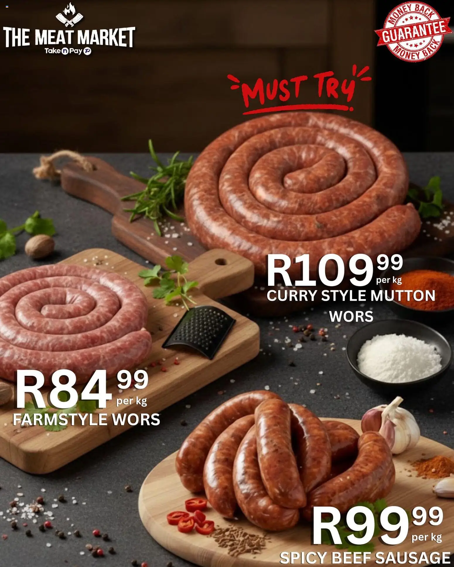 New Take n Pay catalogue – valid from 22.02.2026 | Page: 22 | Products: Beef, Sausage