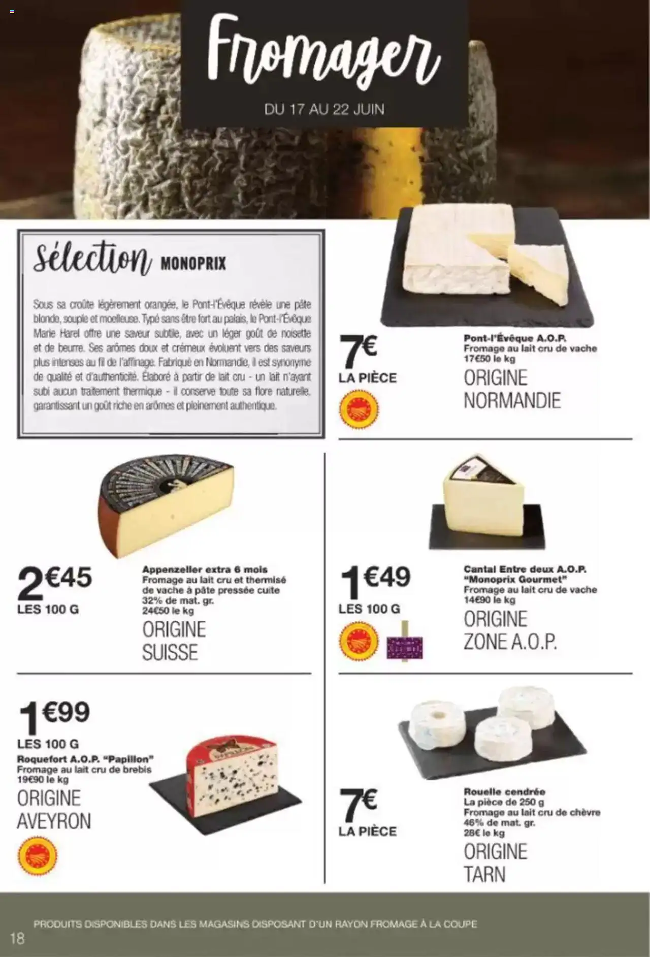  | Page: 18 | Produits: Noisette, Lait, Fromage