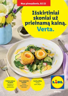 LIDL leidinys galioja nuo 01.03.2026
