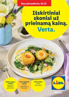 LIDL leidinys galioja nuo 01.03.2026