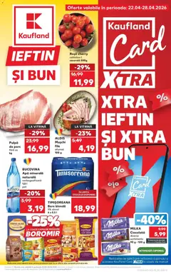 Ofertele Kaufland valabile de la 22.04.2026