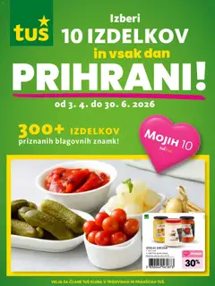 Tuš katalog akcije – veljaven od 03.04.2026