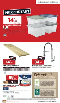 Bricomarché - Prévisualisation de Bricomarché catalogue valide à partir de 21.01.2026 | Page: 5 | Produits: Tablette, Poignées, Cartouche