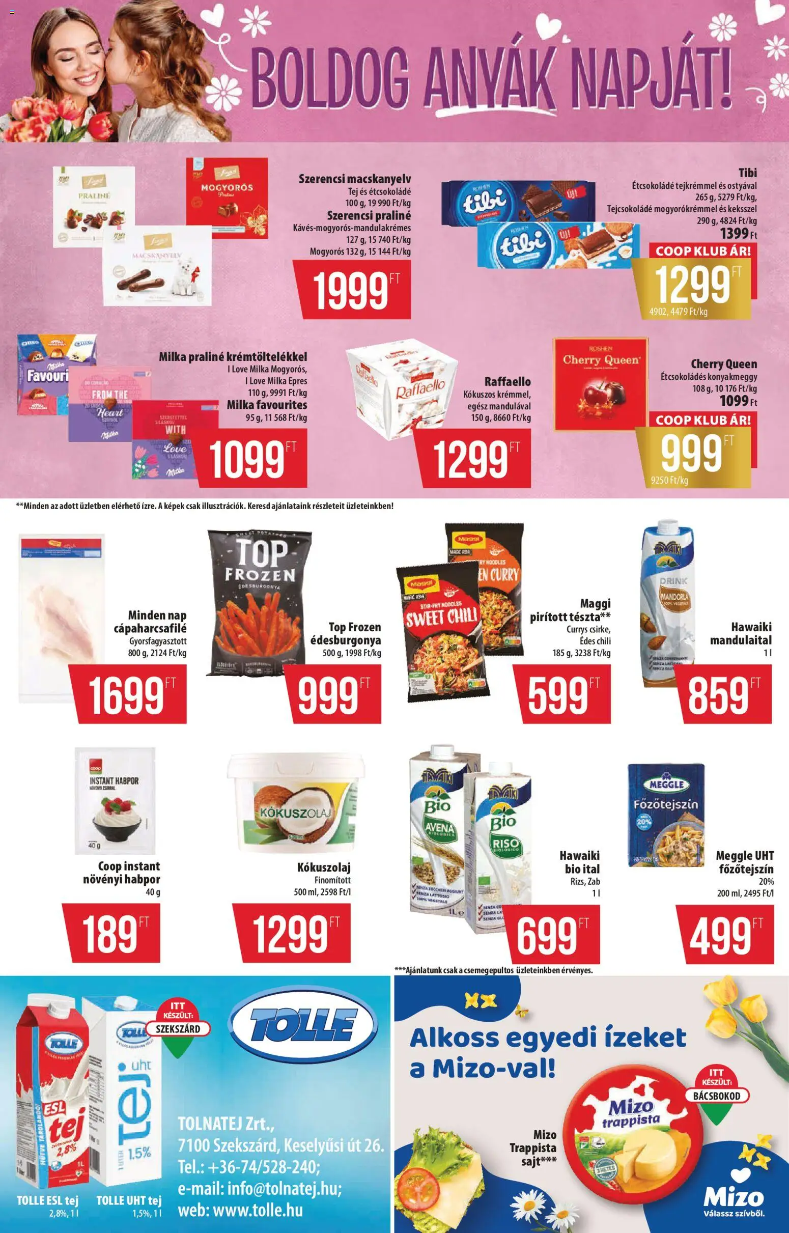 COOP akciós ujság - amely érvényes a következő dátumtól: 30.04.2026 | Oldal: 6 | Termékek: Chili, Maggi, Tej, Tészta