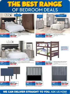 OK Furniture specials catalogue – valid from 16.02.2026 | Page: 10 | Products: Headboard, Table, Double bunk, Foam