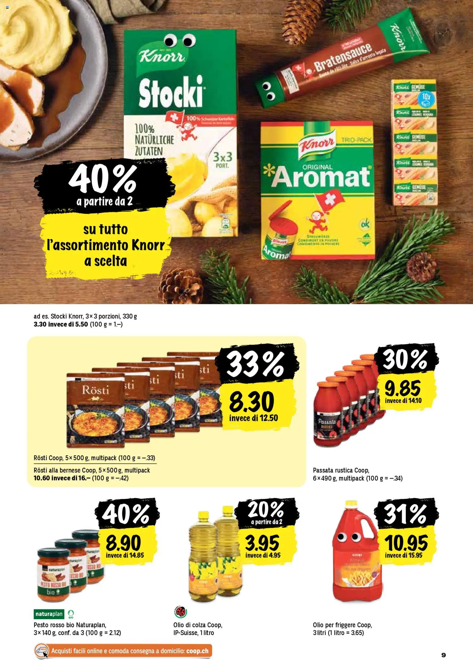 Coop - Una settimana di azioni – gültig ab 22.12.2025 | Seite: 9