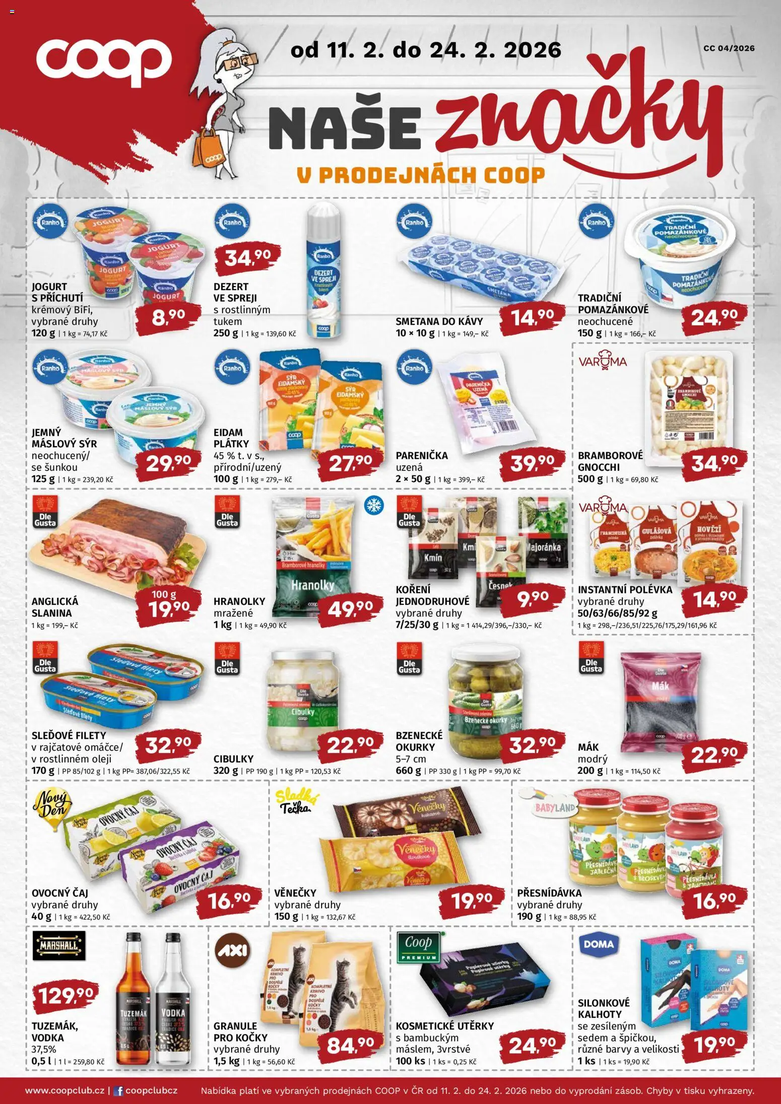 Trefa leták - COOP naše super ceny od 11.02.2026 | Strana: 2