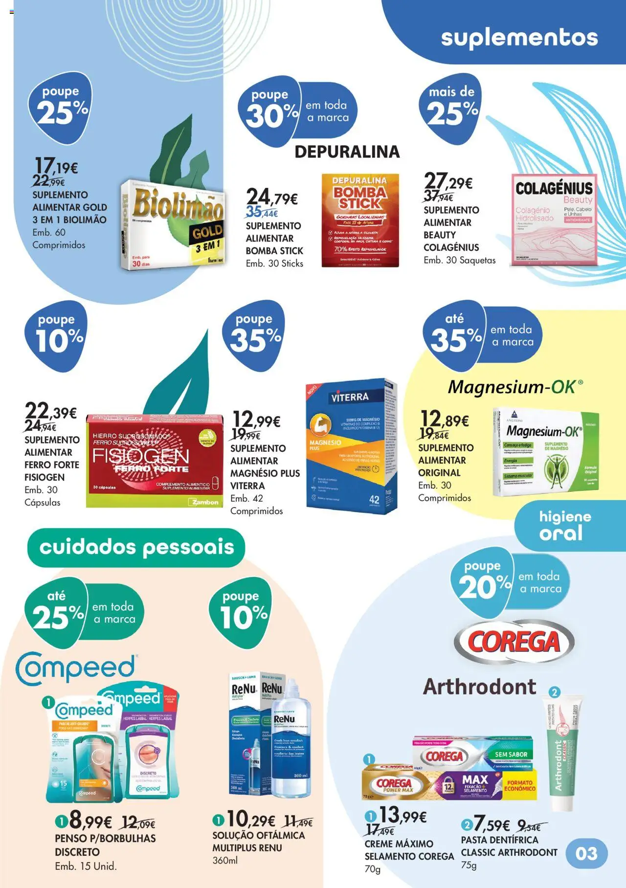Pingo Doce - Folheto Bem Estar Verão 2 Corners │ válido de 22.07.2025 | Página: 3 | Produtos: Ferro, Creme