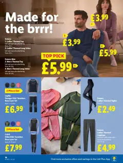 Preview of Lidl - Lidl Weekly valid from 16.10.2025 | Page: 18 | Products: Leggings