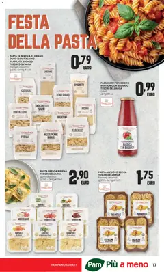 Anteprima del volantino Volantino PAM	 valido a partire dal 06.11.2025 | Pagina: 17 | Prodotti: Basilico, Passata di pomodoro, Ravioli, Penne