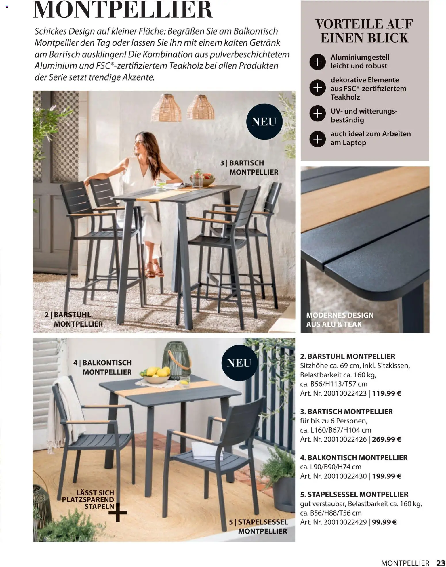 Dehner Gartenmöbel Trends 2026 gültig ab 29.01.2026 | Seite: 23