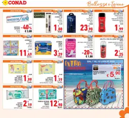 Volantino Conad del 02.07.2025 | Pagina: 25 | Prodotti: Spazzolino, Borsa, Spazzolino elettrico, Doccia