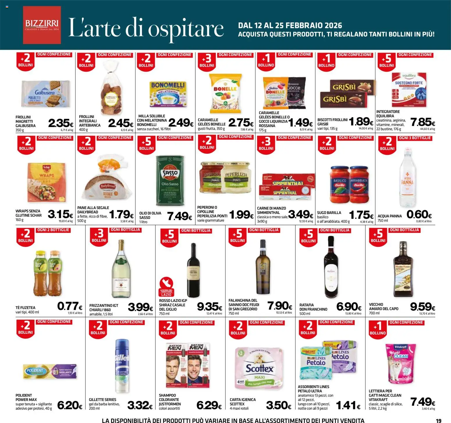 Volantino Superconti del 12.02.2026 | Pagina: 20 | Prodotti: Carta igienica, Tè, Olio, Olio di Oliva