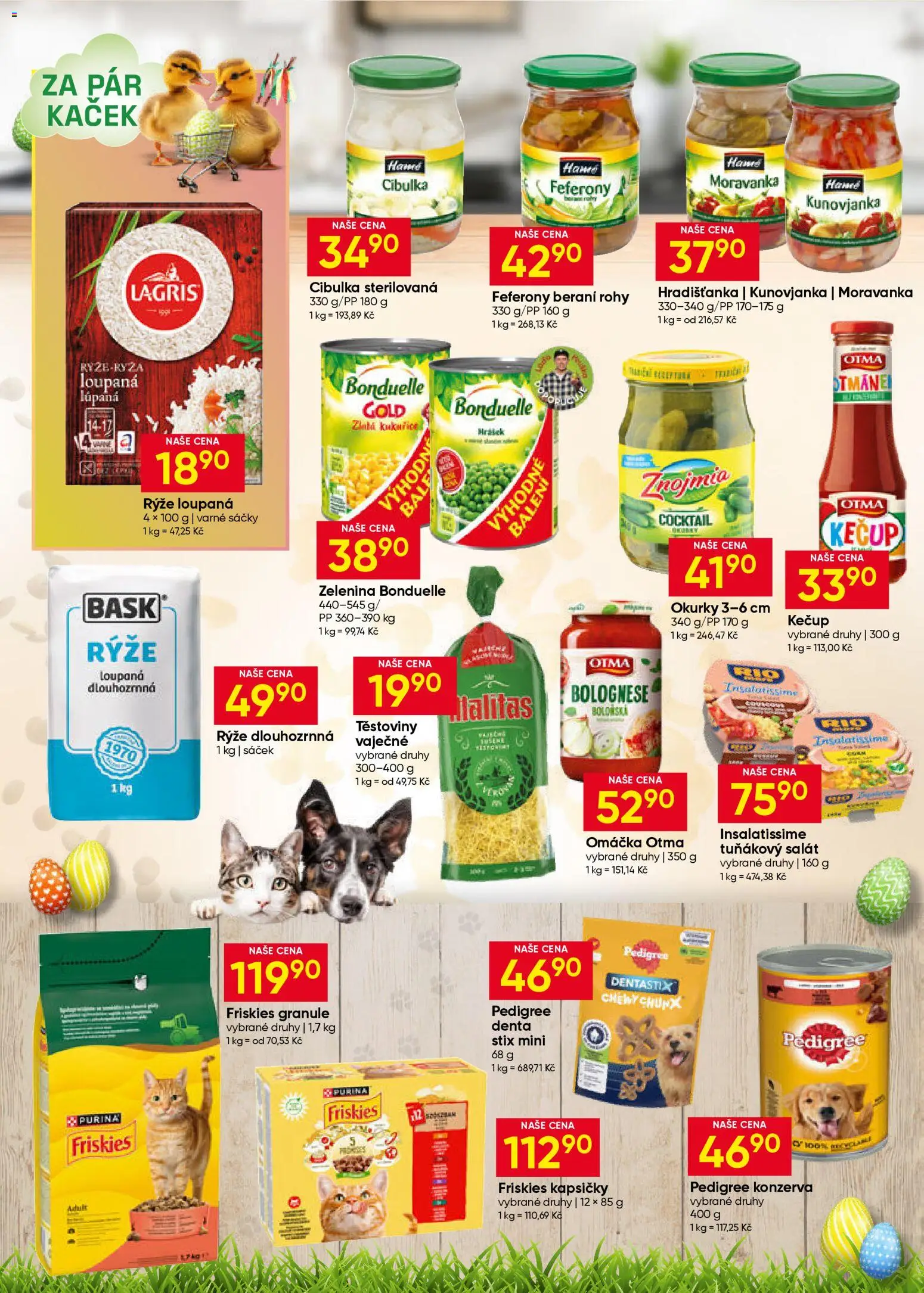 Hruška leták od 25.03.2026 | Strana: 12 | Produkty: Rýže, Těstoviny, Kečup, Zelenina