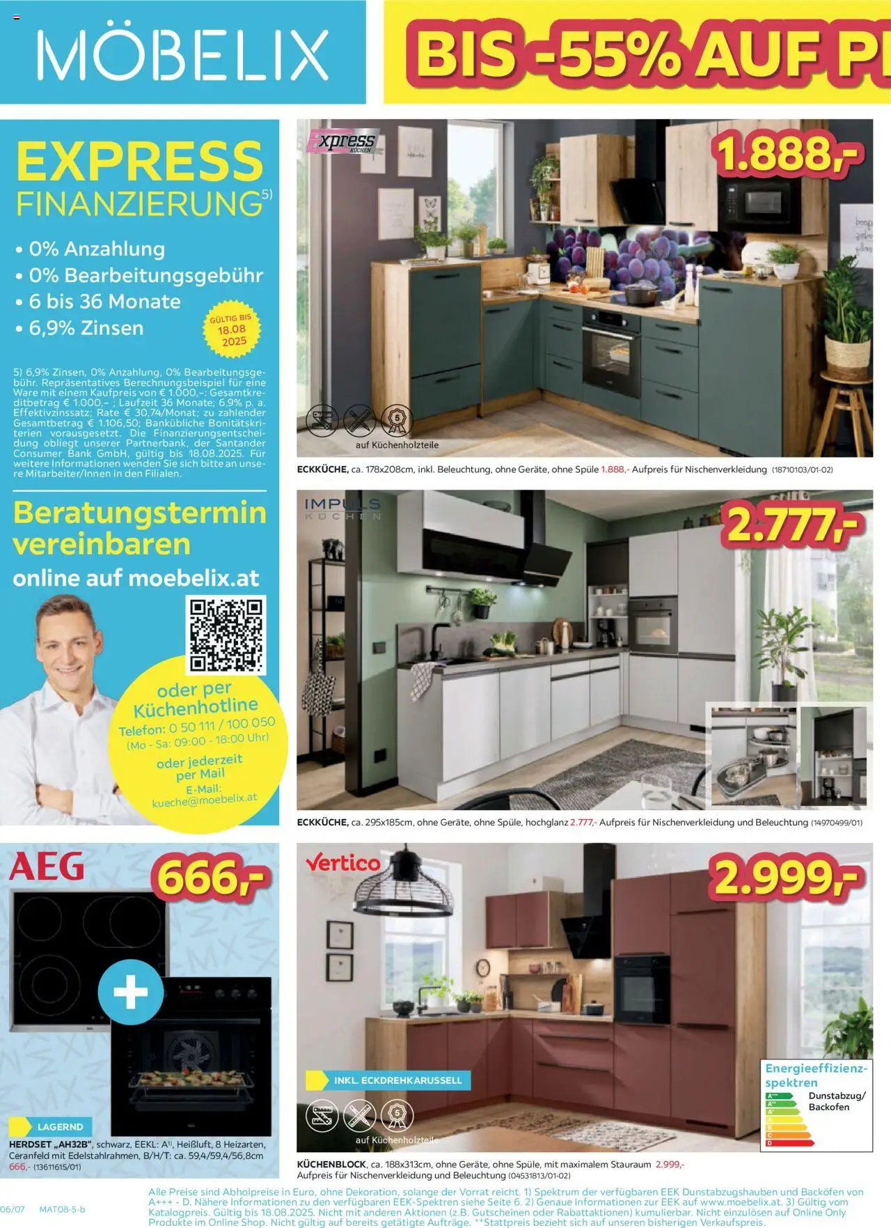 Möbelix Angebote gültig ab 12.08.2025 | Seite: 6 | Produkte: Telefon, Uhr