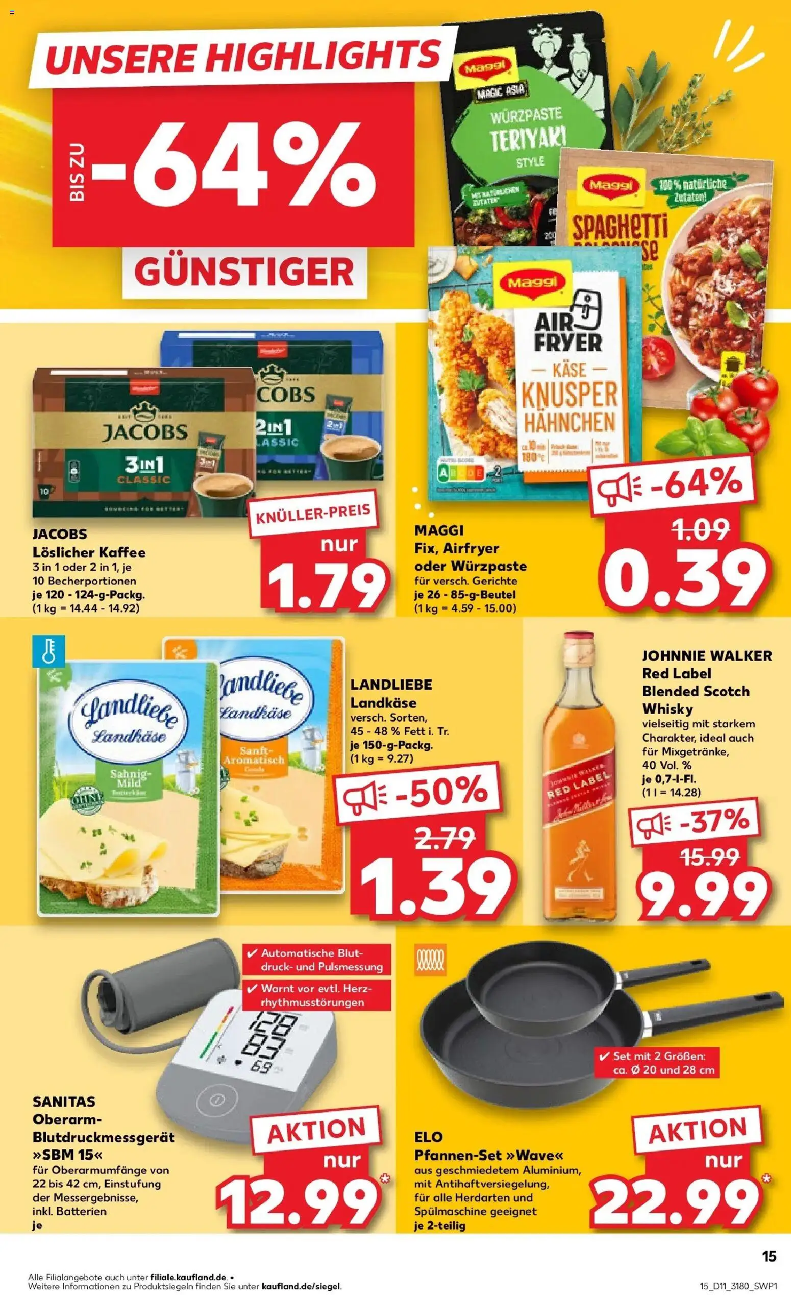 Kaufland Prospekt Berlin	 – gültig ab 09.03.2026 | Seite: 27 | Produkte: Hahnchen, Batterien, Käse, Johnnie walker
