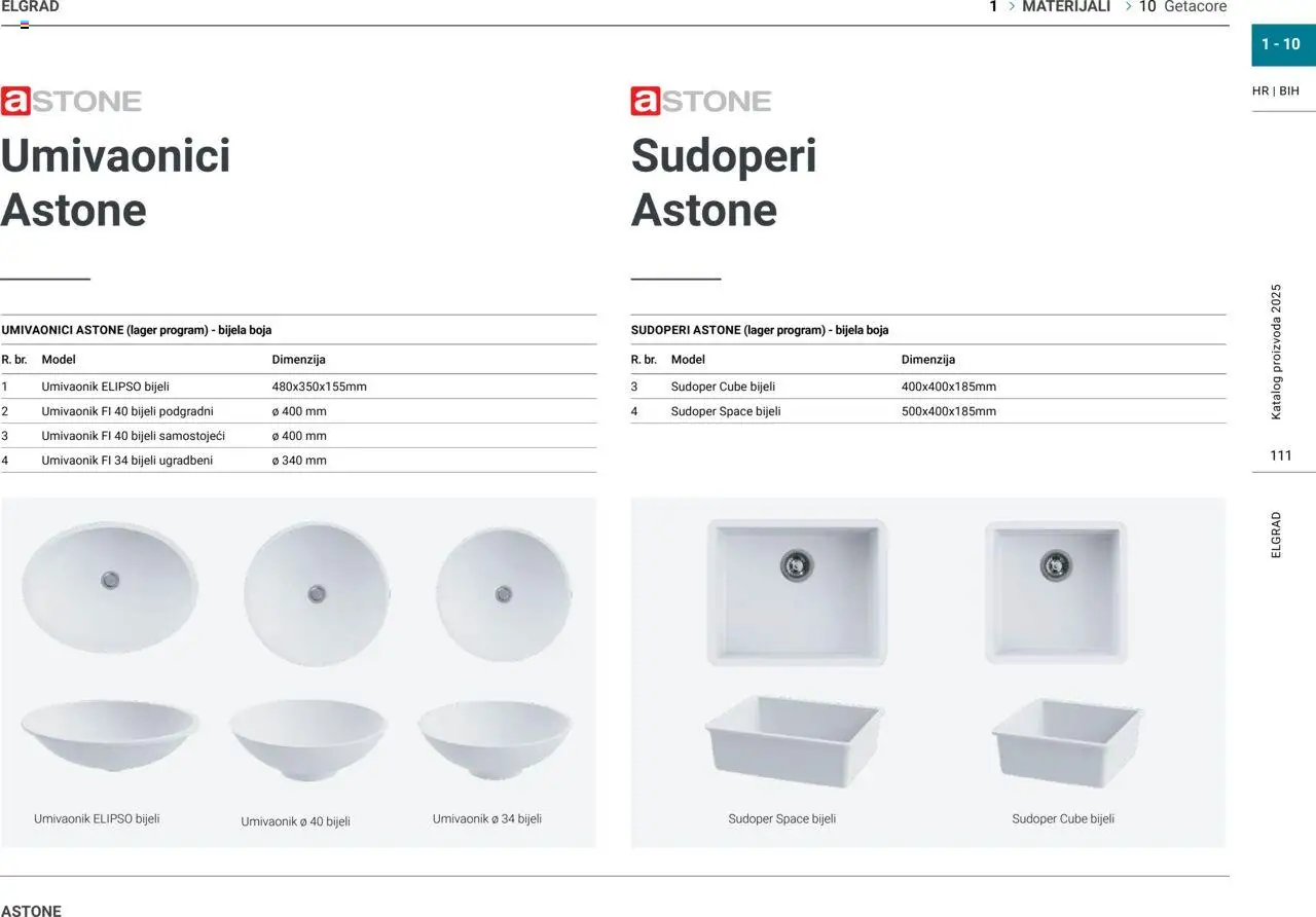 Elgrad katalog | vrijedi od 06.10.2025 | Stranica: 101 | Proizvodi: Umivaonik