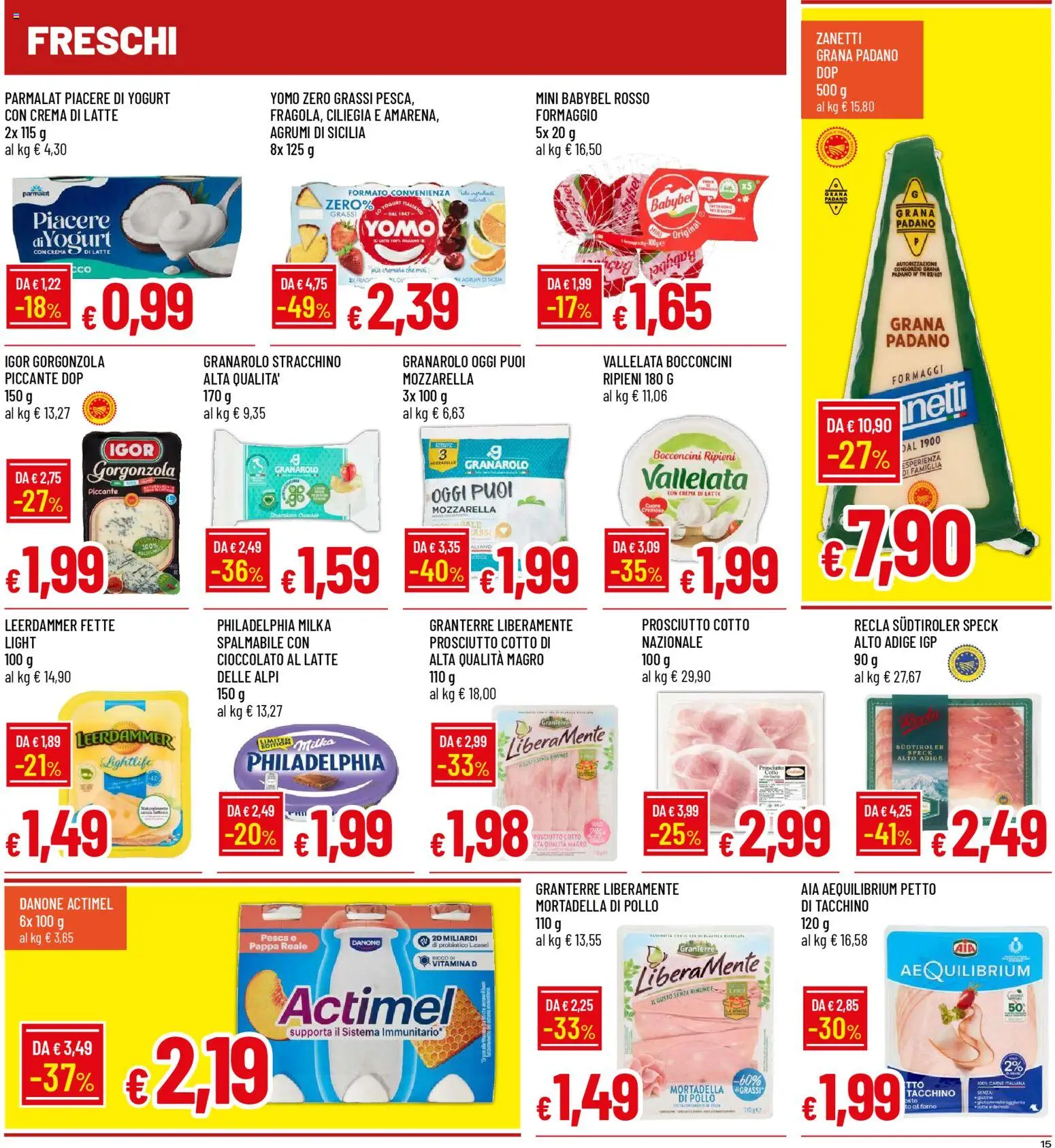 Volantino Galassia del 13.11.2025 | Pagina: 15 | Prodotti: Prosciutto Cotto, Pollo, Prosciutto, Forno