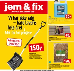 Forhåndsvisning av Jem & Fix kundeavis gyldig fra 01.01.2026
