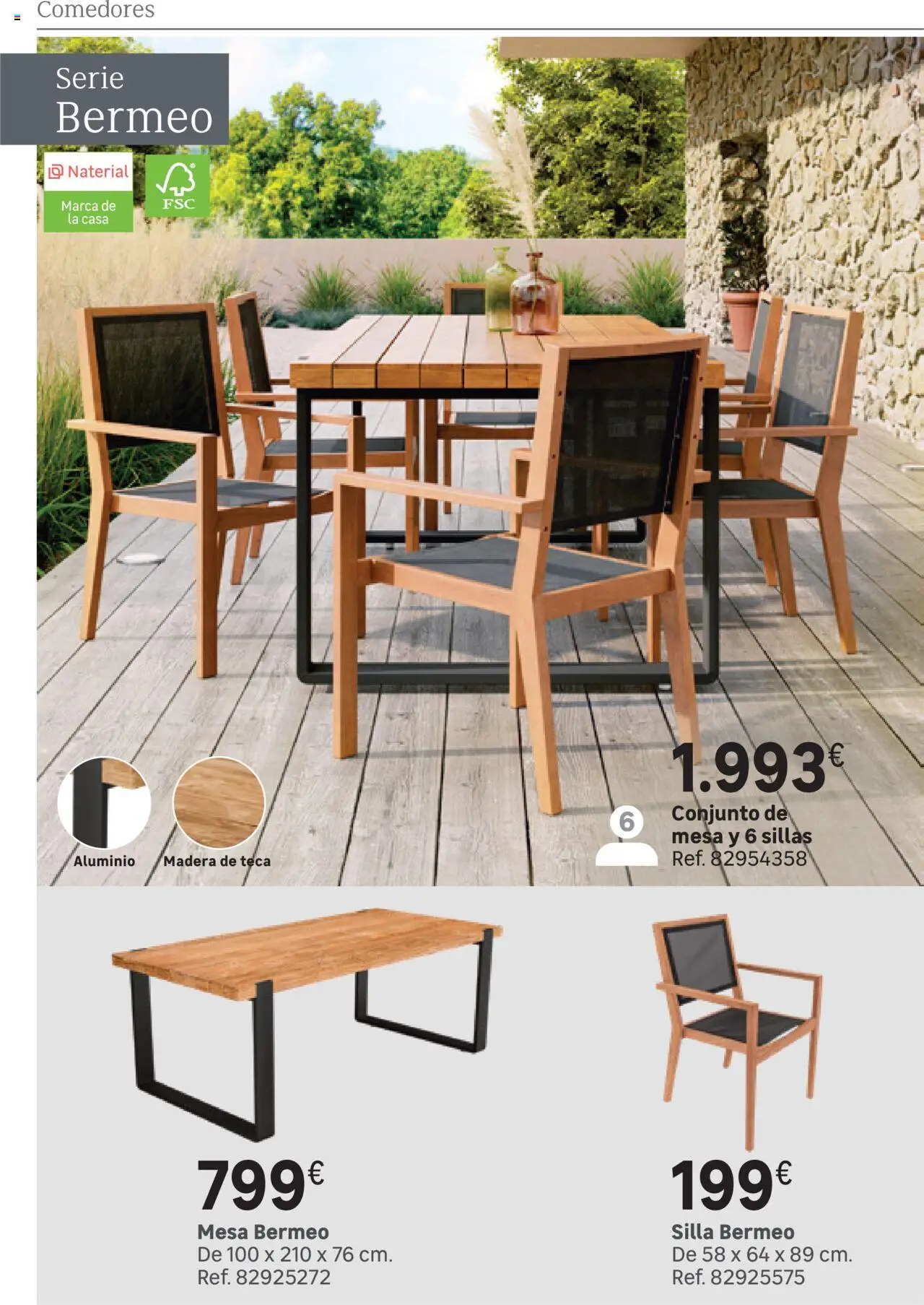 Leroy Merlin catálogo │ válido desde el 25.03.2025 | Página: 58 | Productos: Mesa, Silla