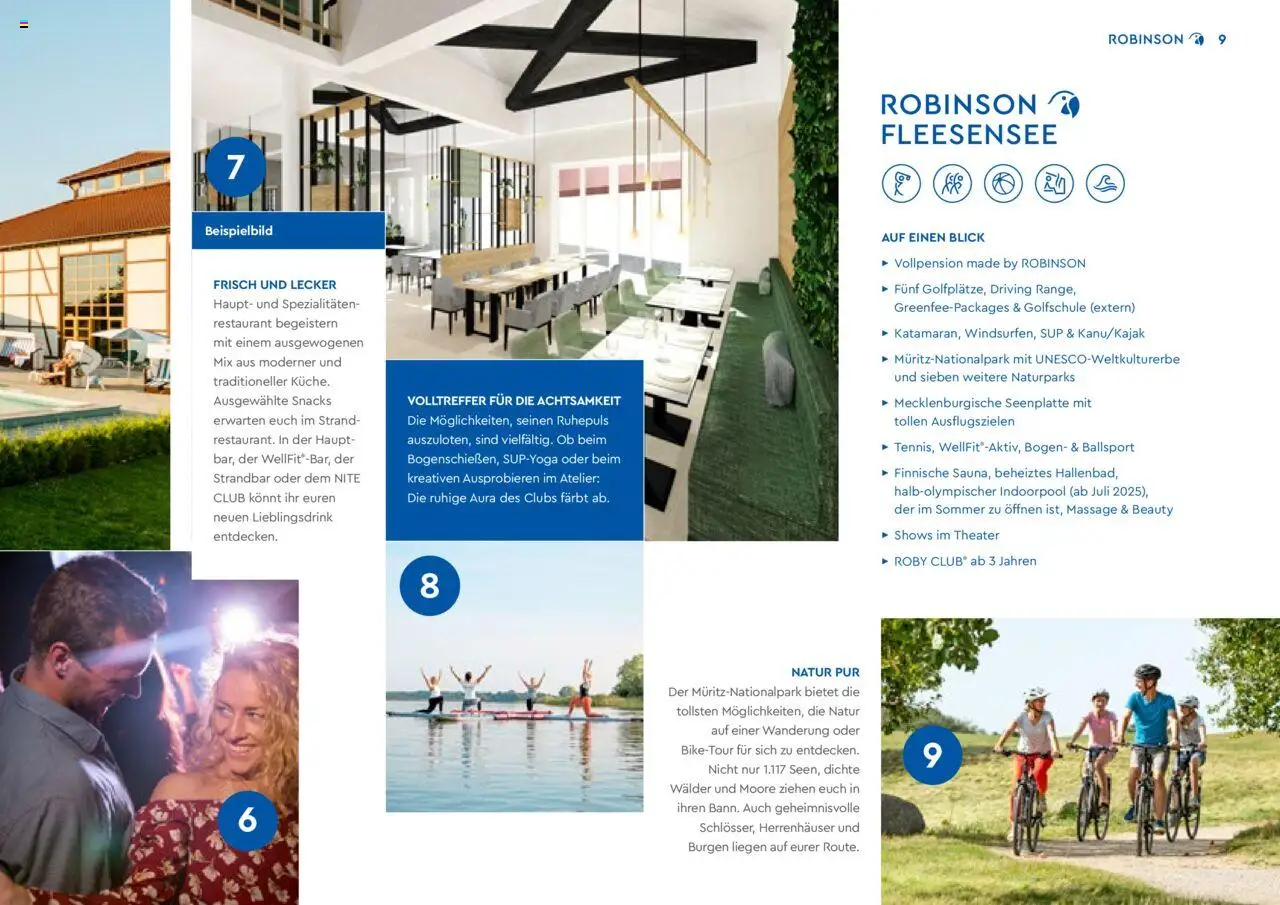 TUI Robinson 2024/25 - Unsere Clubs & Storys - gültig ab dem 04.11.2024 | Seite: 9 | Produkte: SUP