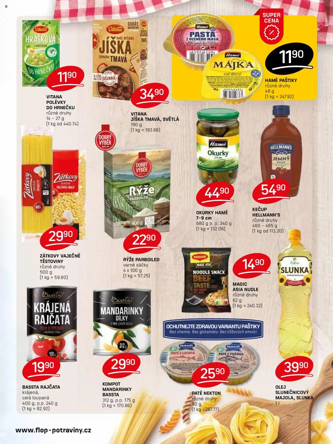 Flop leták od 20.08.2025 | Strana: 7 | Produkty: Rajčata, Mandarinky, Rýže parboiled, Špagety