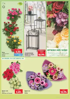 COUNTRYSIDE Stalak za cvijeće, Stalak za cvijeće set ili komad - Pregled kataloga iz trgovine Kaufland, vrijedi od 15.04.2026 | Stranica: 3