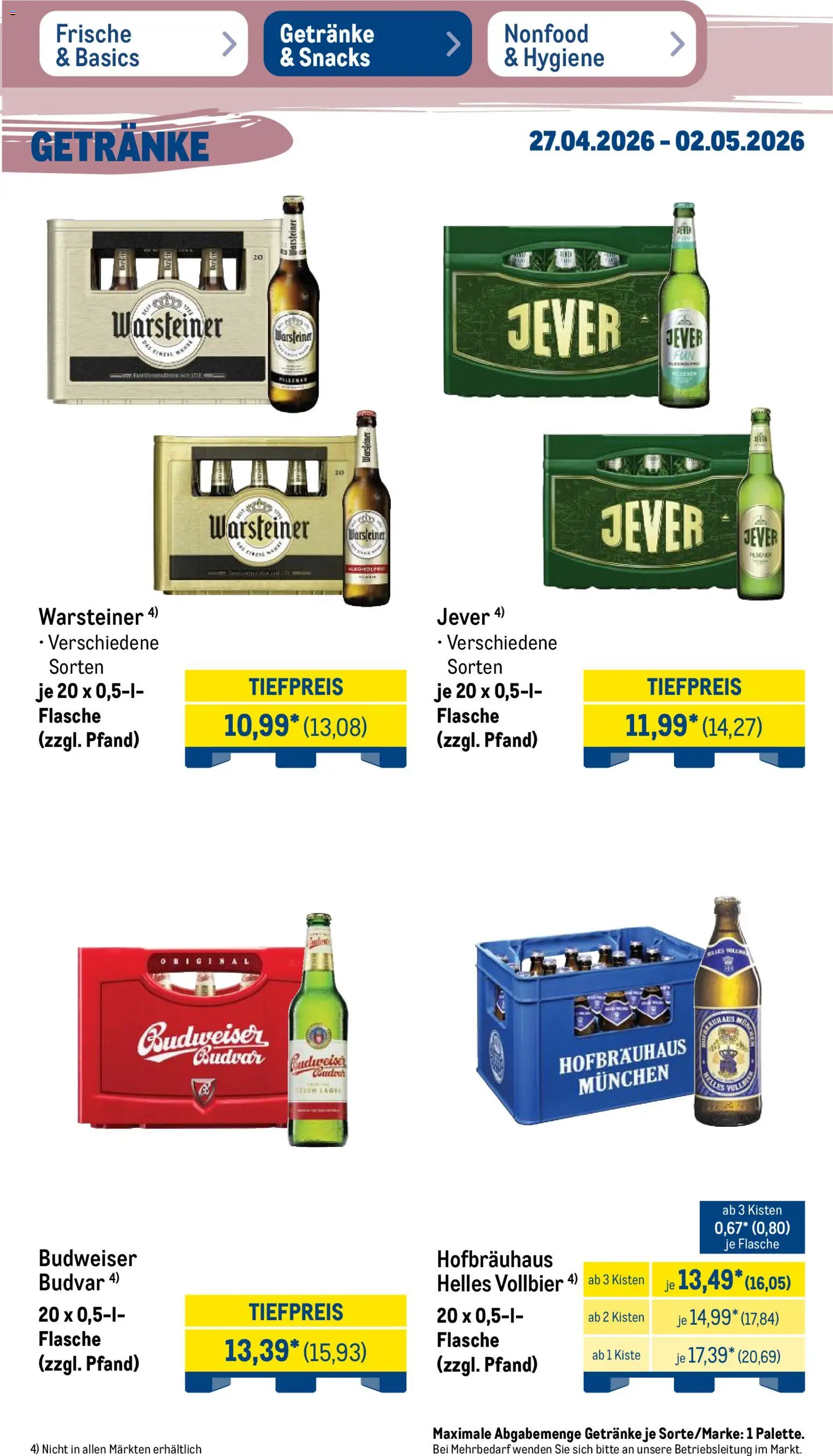 Metro Metro Non Food & Hygiene – gültig ab 27.04.2026 | Seite: 22