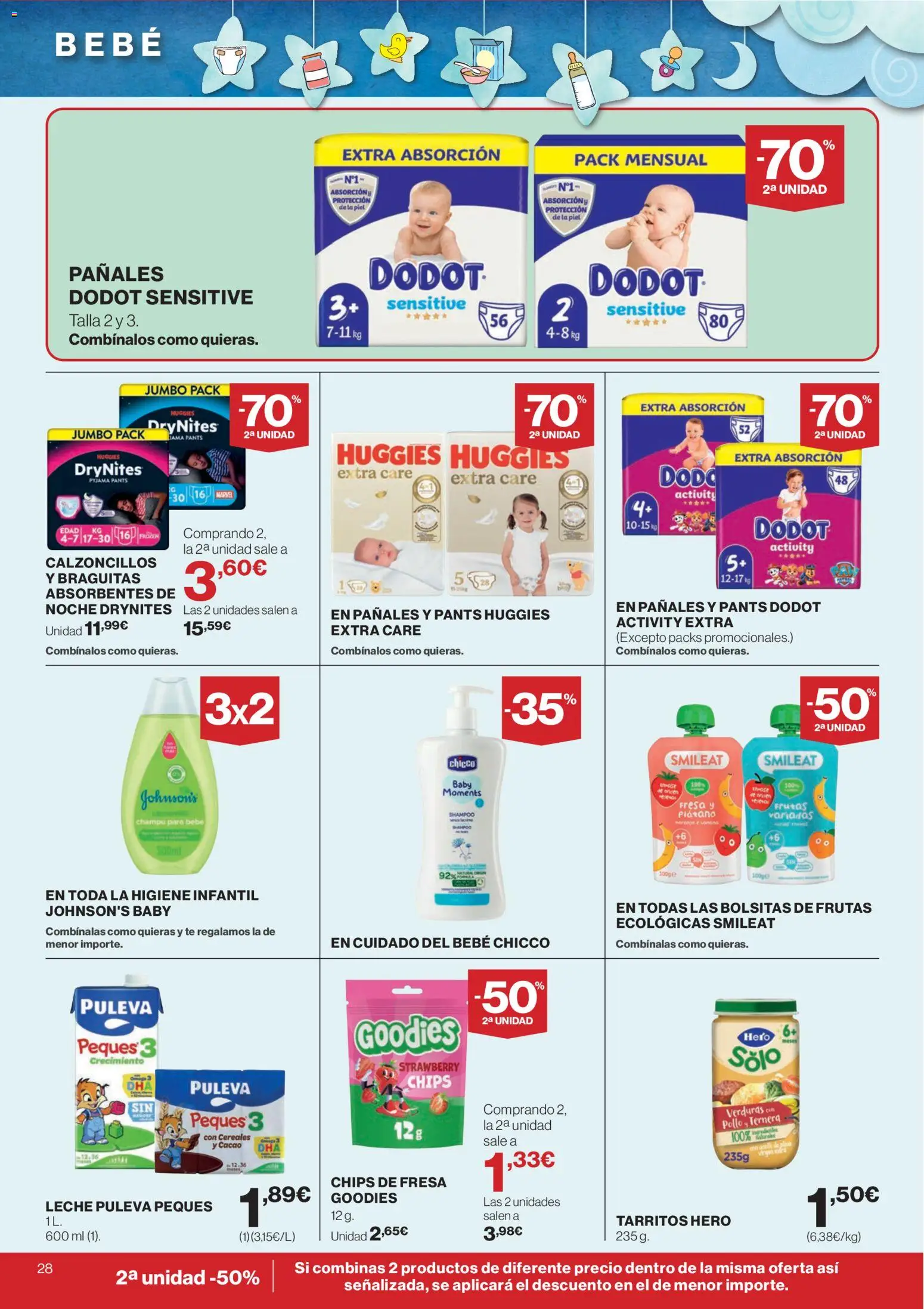 Supercor Canarias │ válido desde el 23.10.2025 | Página: 28 | Productos: Champú, Leche, Cereales, Té