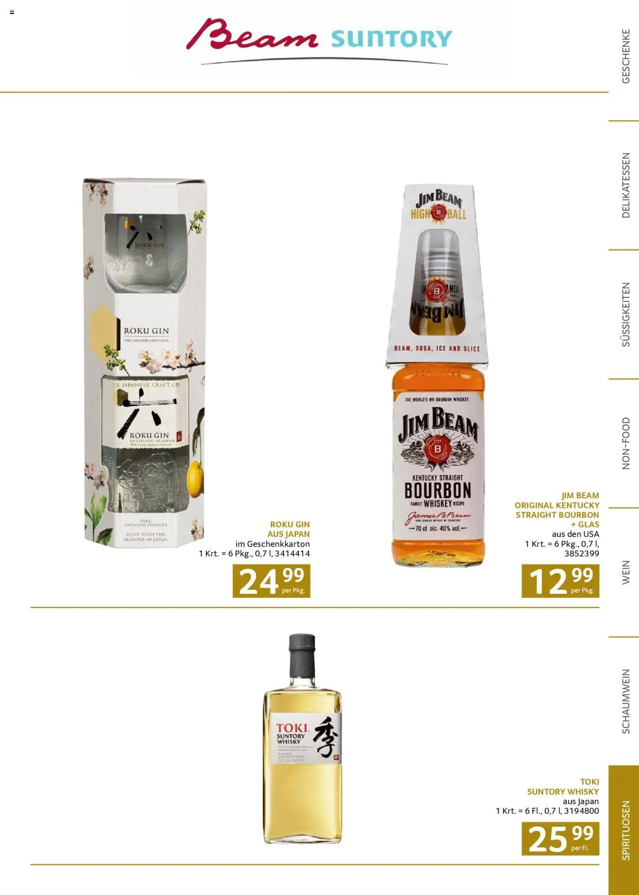 Transgourmet Weihnachtskatalog 2025 gültig ab 13.10.2025 | Seite: 59 | Produkte: Süßigkeiten, Whiskey, Wein, Bourbon