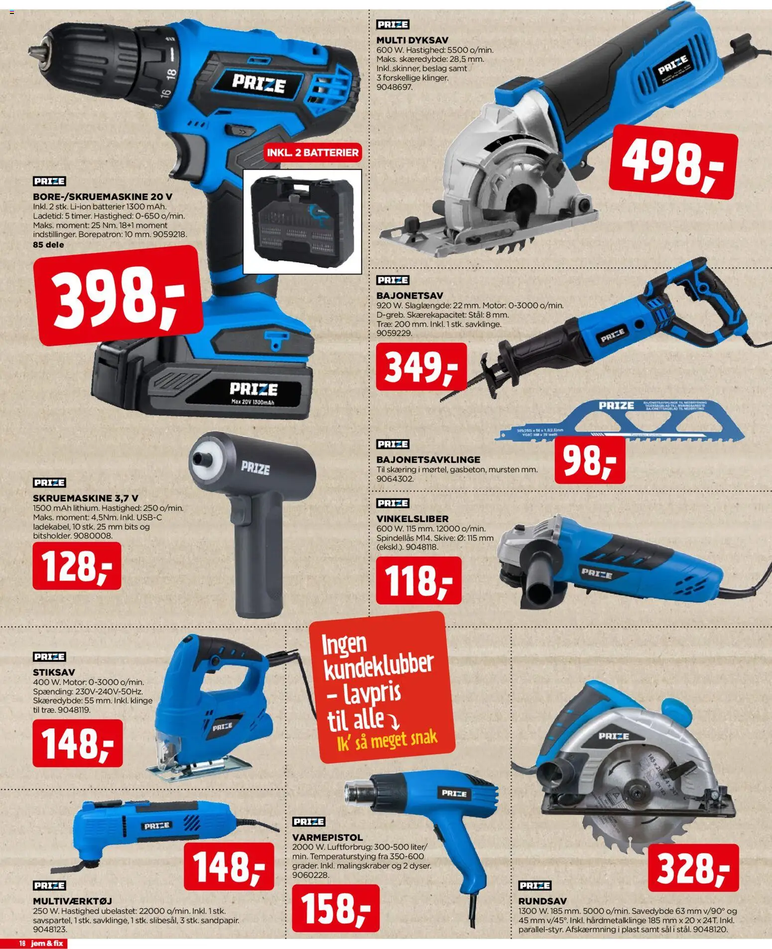 Jem & fix tilbudsavis – gyldig fra 16.11.2025 | Side: 18 | Produkter: Batterier