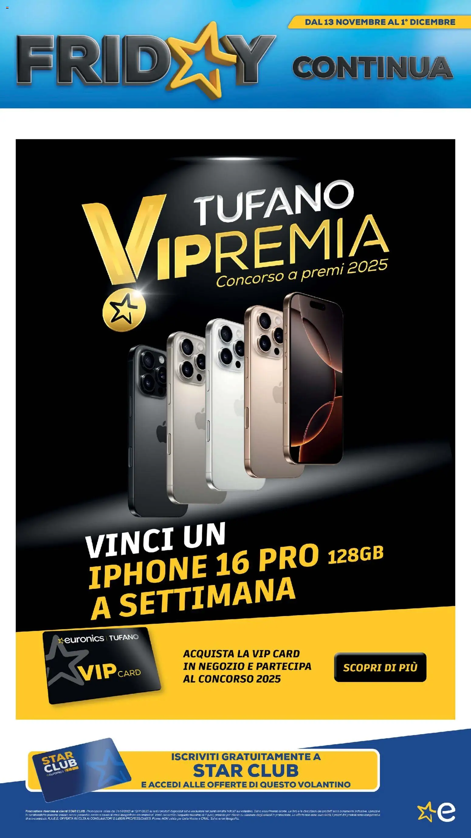 Volantino Euronics del 13.11.2025 | Pagina: 528 | Prodotti: Iphone
