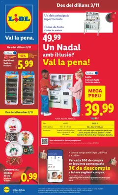 Vista previa Lidl folleto de bazar válido desde el 03.11.2025