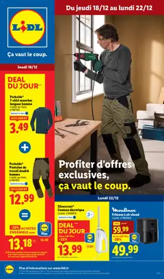 LIDL - Prévisualisation de LIDL catalogue les bonnes affaires de la semaine valide à partir de 18.12.2025