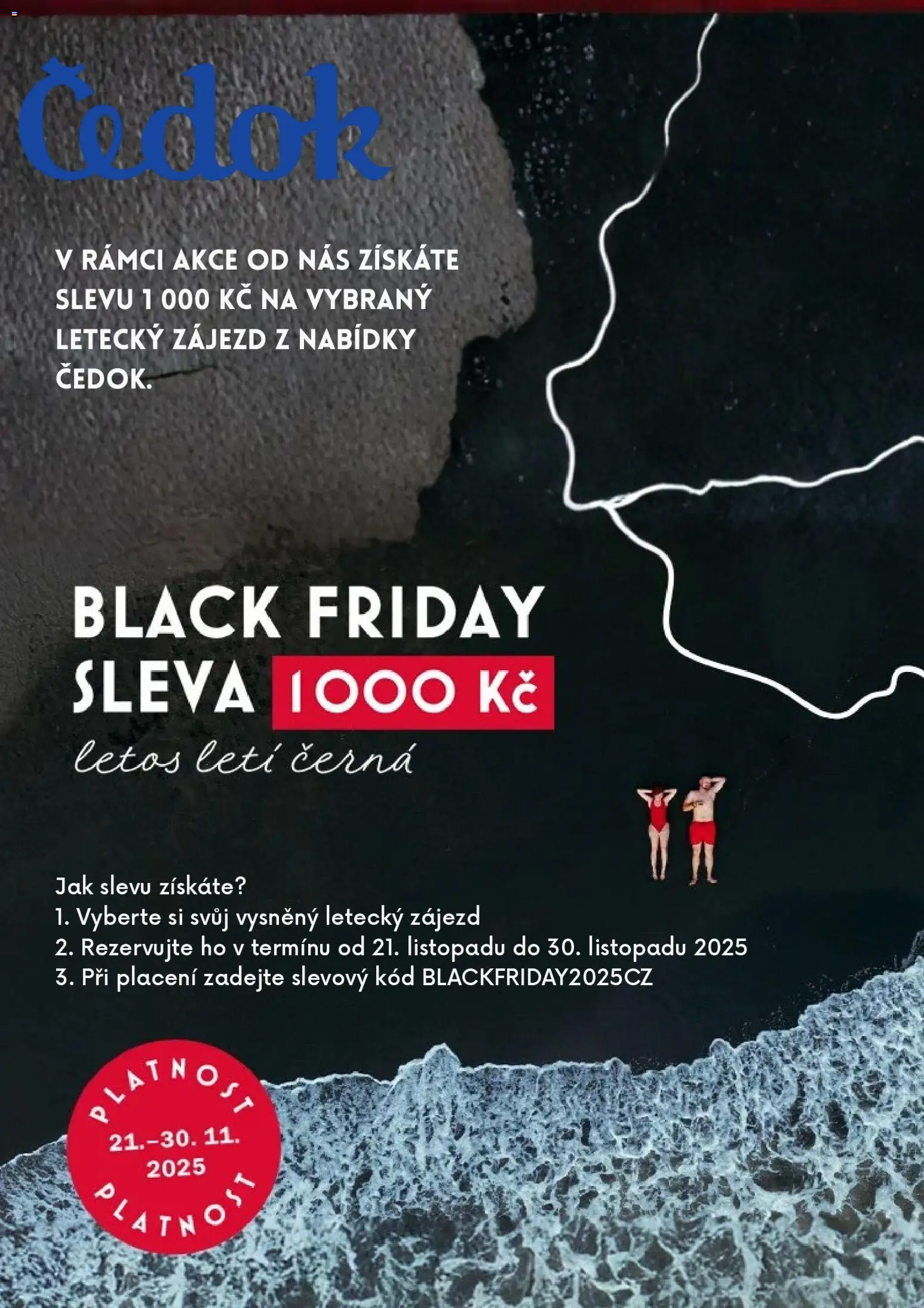 Čedok Black Friday avízo od 21.11.2025 | Strana: 1