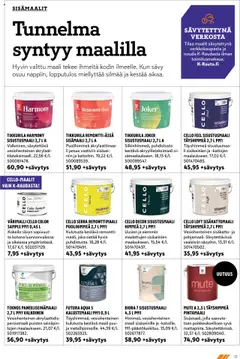 K-Rauta-mainoslehti voimassa 01.09.2025 alkaen | Sivu: 17 | Tuotteet: Maali