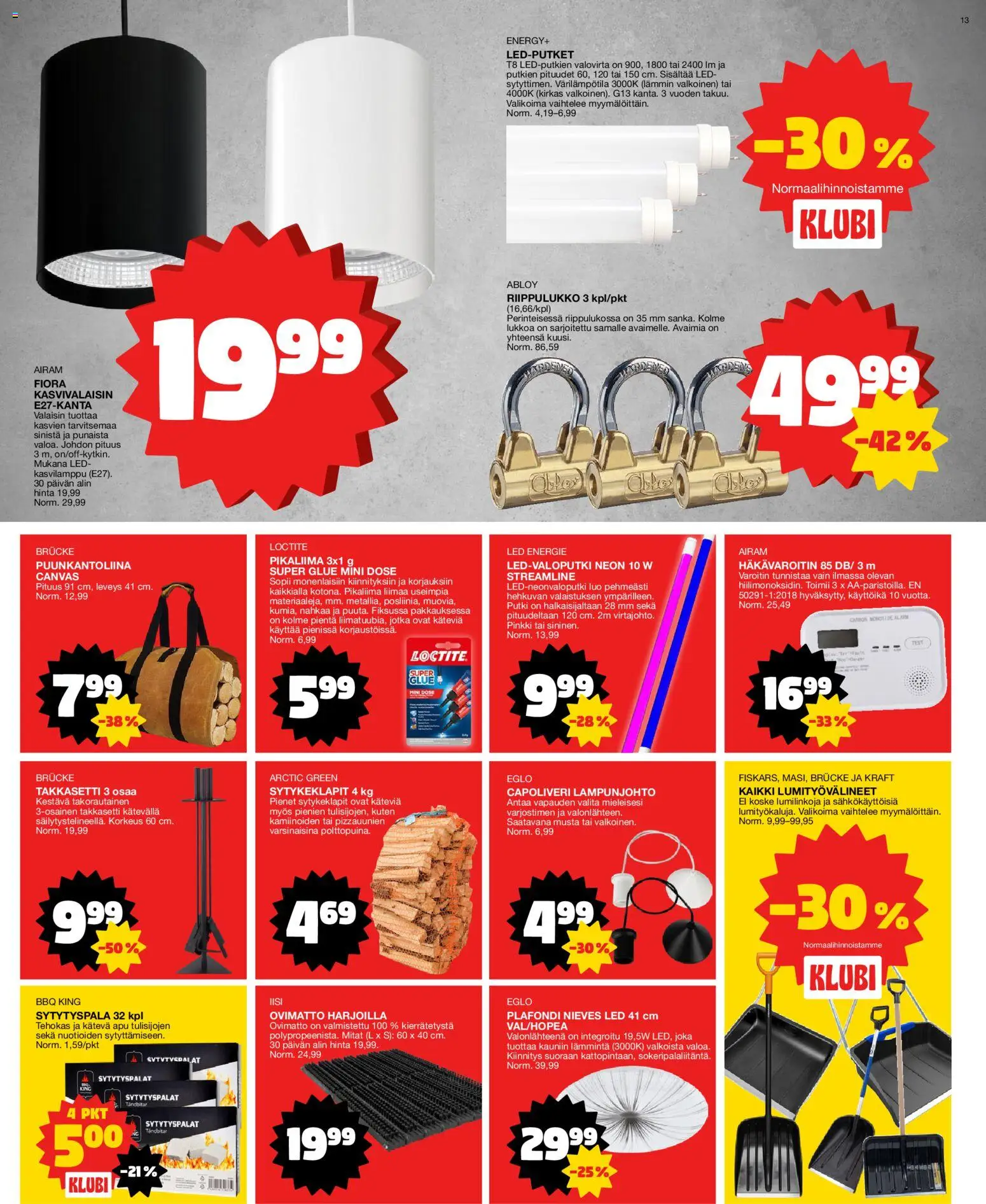 Tokmanni tarjoukset – voimassa 09.02.2026 alkaen | Sivu: 13