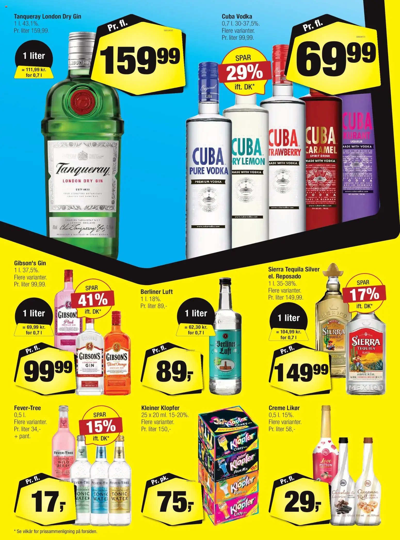 Calle tilbudsavis – gyldig fra 28.01.2026 | Side: 21 | Produkter: Creme, Gin, Vodka