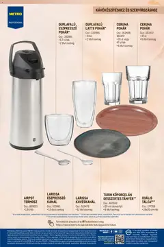 Metro - Mindenünk a kávé - amely érvényes a következő dátumtól: 01.10.2025 | Oldal: 15 | Termékek: Szőlő, Termosz, Tányér, Pohár