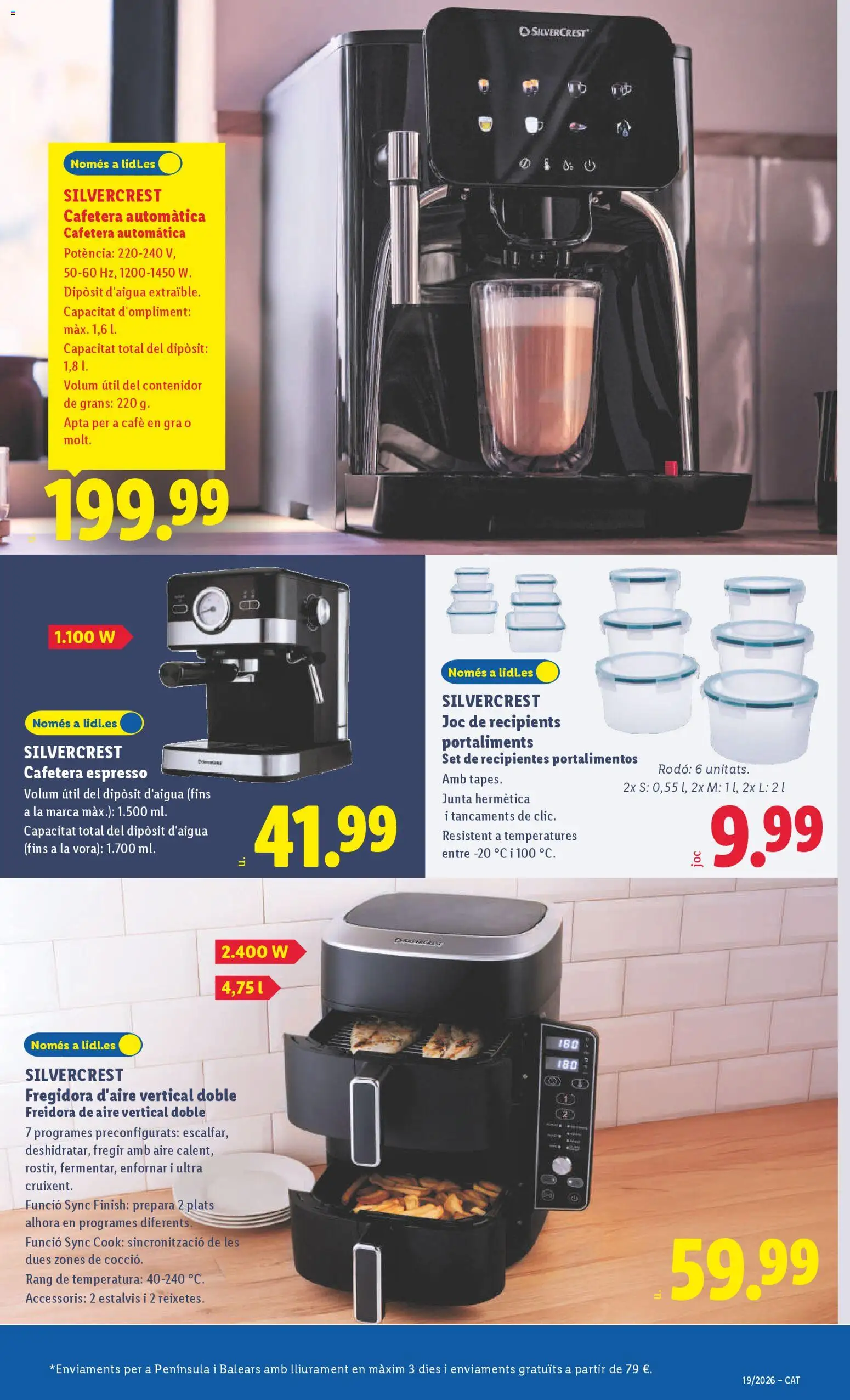 Lidl folleto de bazar │ válido desde el 04.05.2026 | Página: 5 | Productos: Café, Cafetera, Freidora