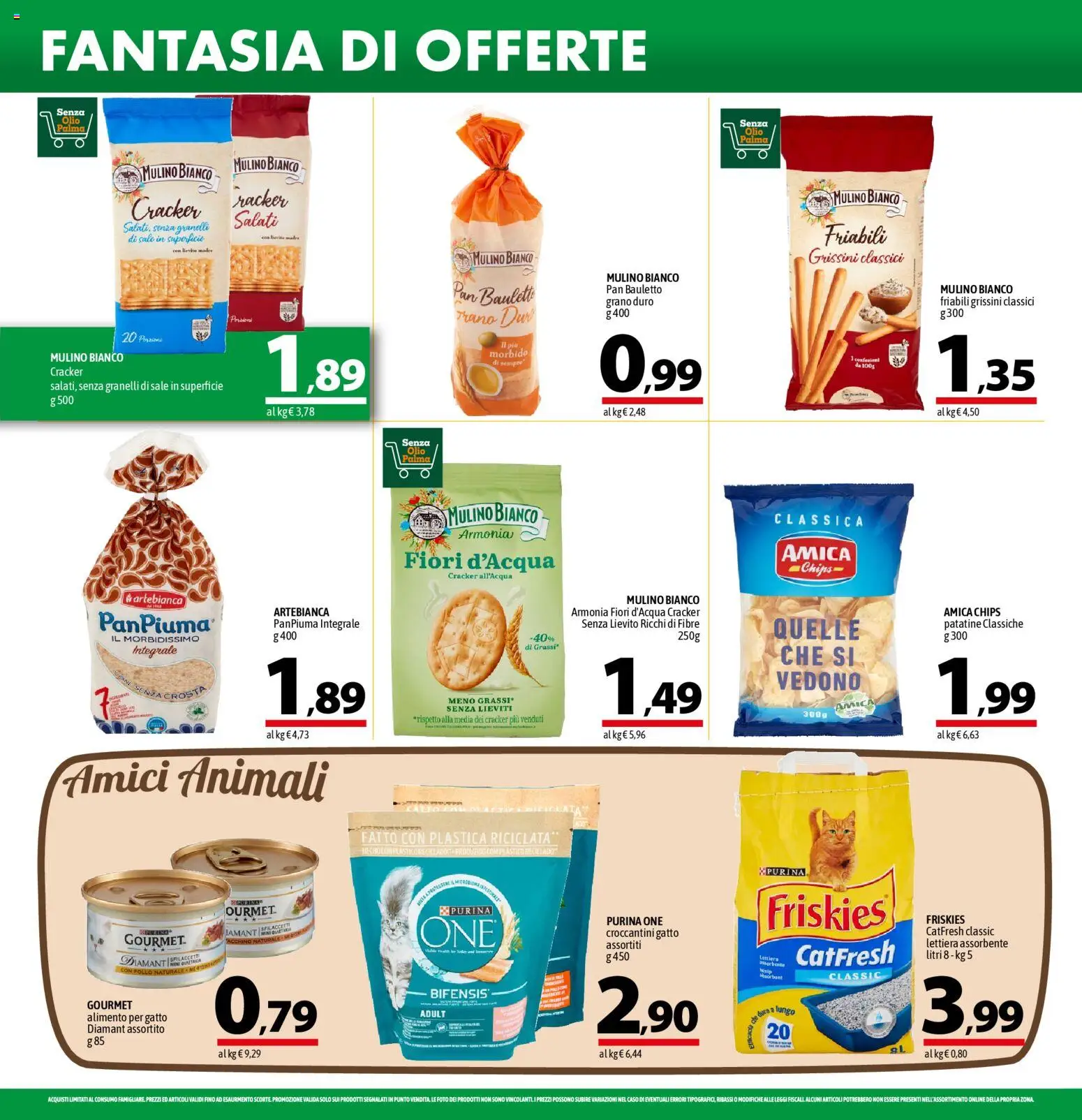 Volantino A&O del 27.11.2025 | Pagina: 10 | Prodotti: Pollo, Patatine, Sale, Grissini