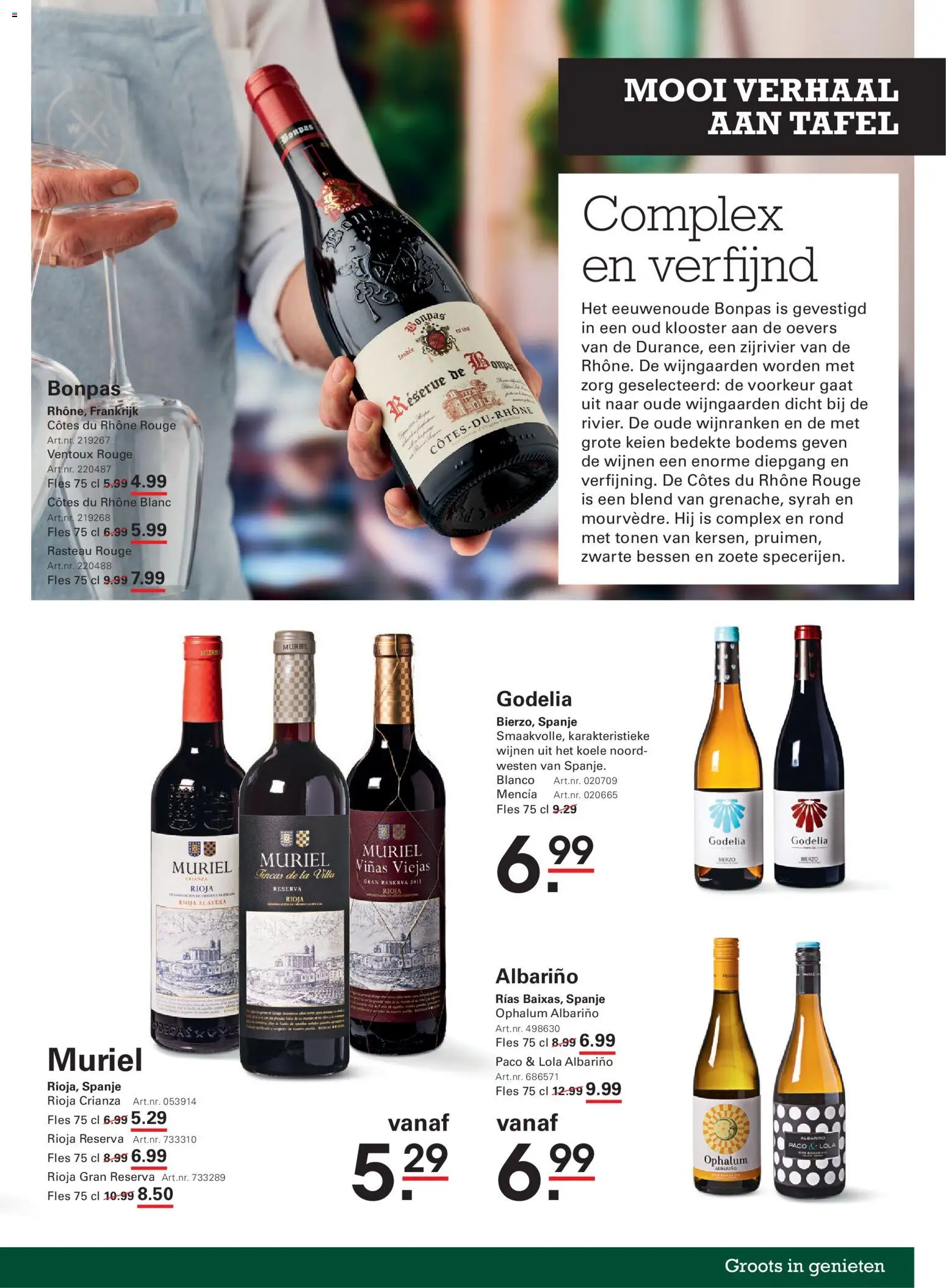 {H1} | Pagina: 7 | Producten: Fles, La, Tafel