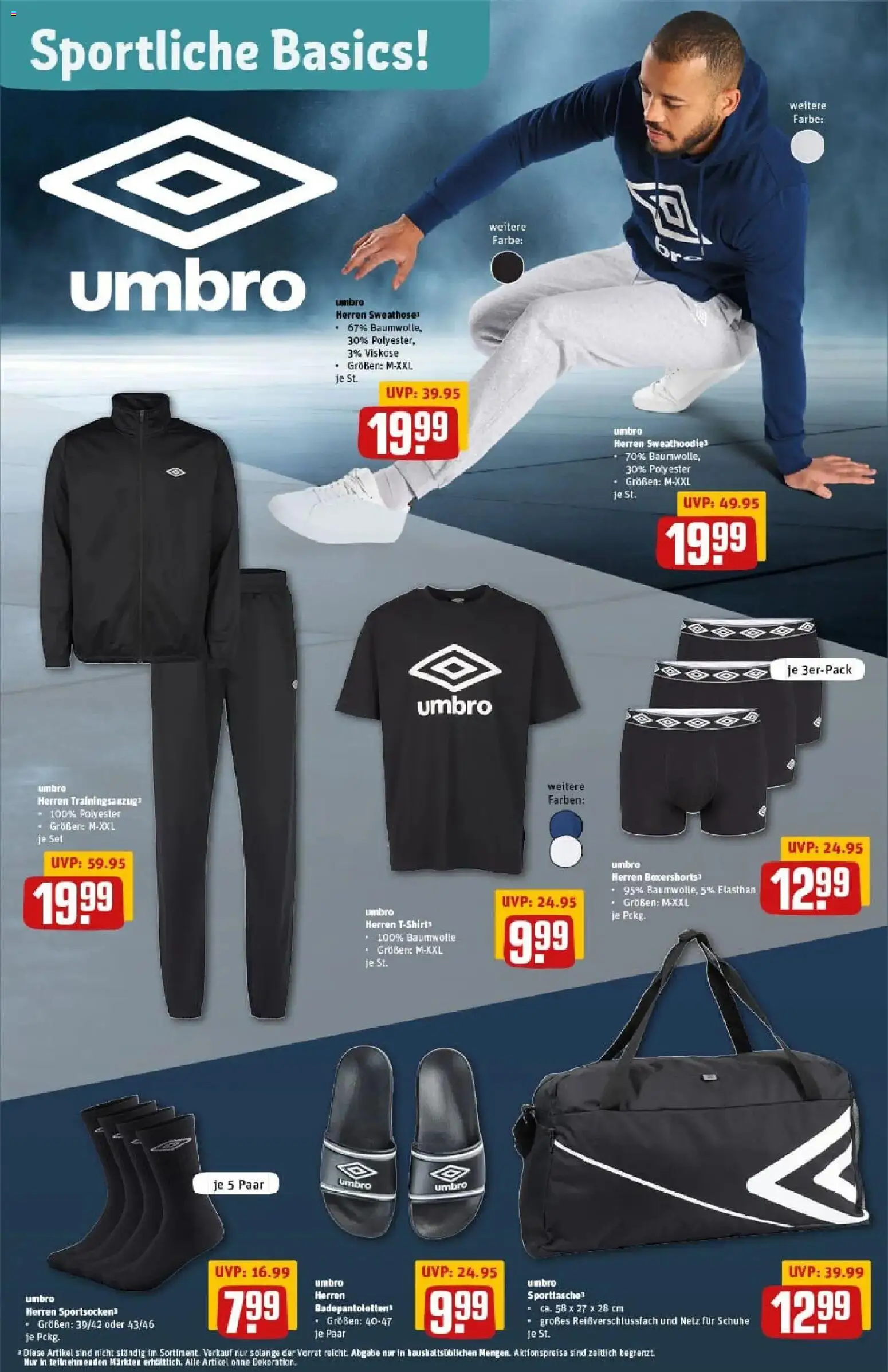 Rewe prospekt Bonn / Beuel	 – gültig ab 11.01.2026 | Seite: 36 | Produkte: Sweathose, T-Shirt, Boxer