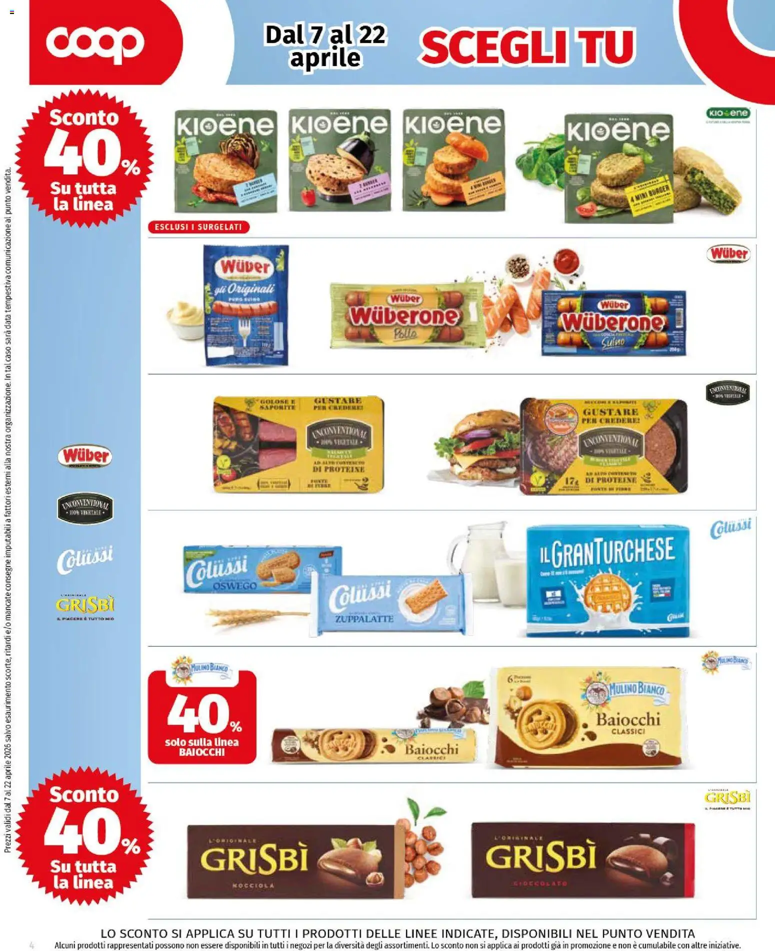 Volantino COOP del 07.04.2026 | Pagina: 4 | Prodotti: Pollo, Suino, Data