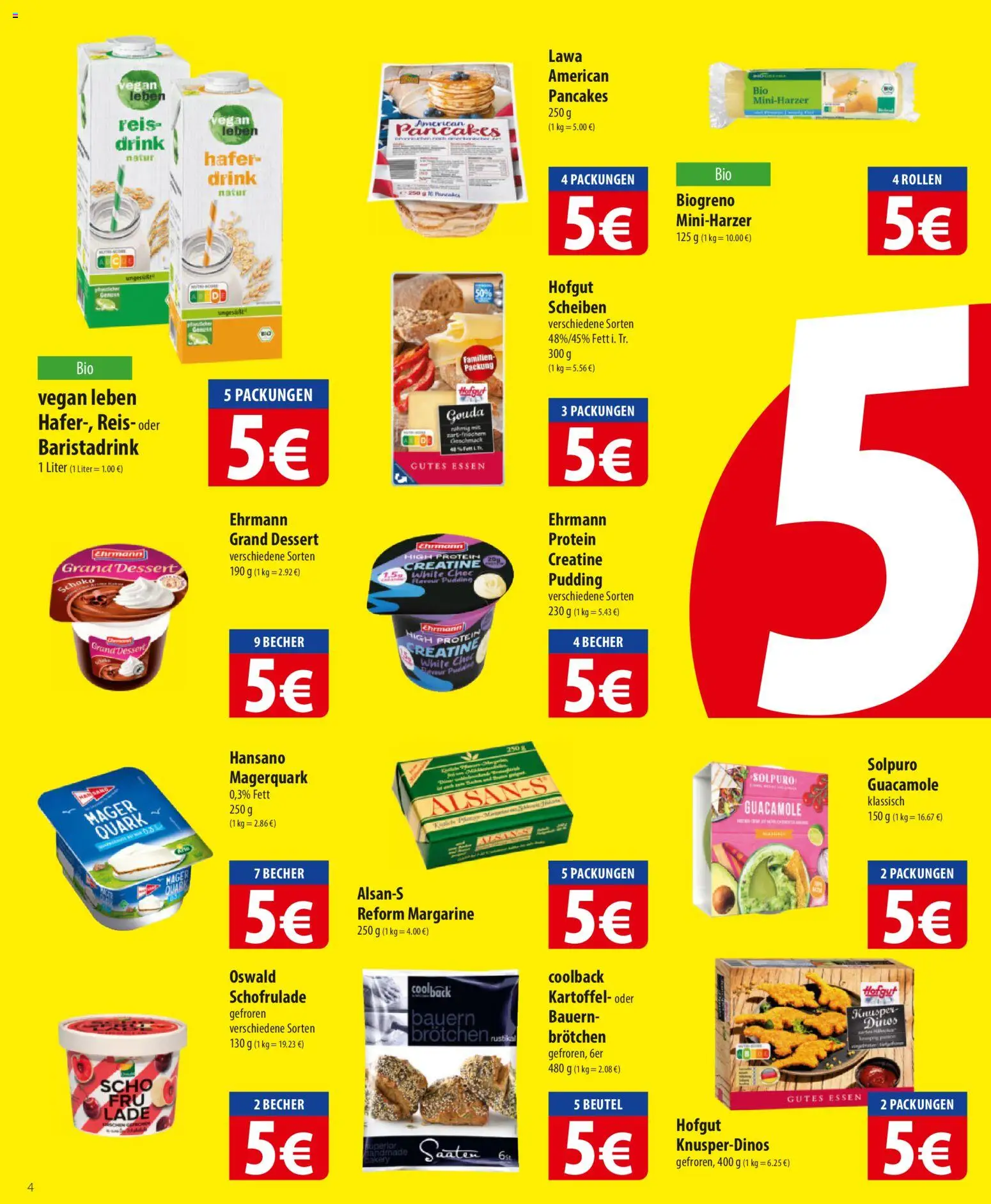 Famila Prospekt 	 – gültig ab 23.02.2026 | Seite: 4 | Produkte: Margarine, Ehrmann grand dessert, Magerquark, Reis