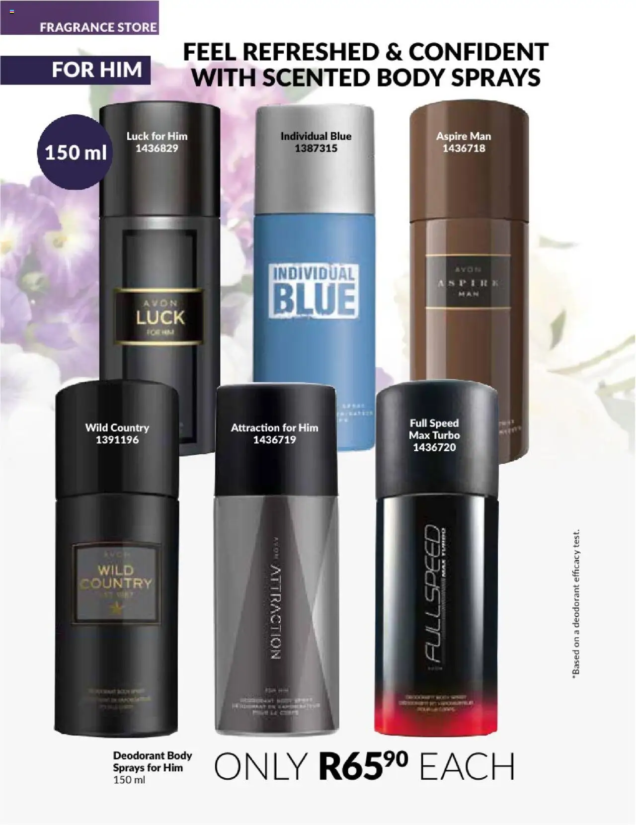 AVON Catalogue  │ valid from 01.08.2025 | Page: 44 | Products: Fragrance, Deodorant