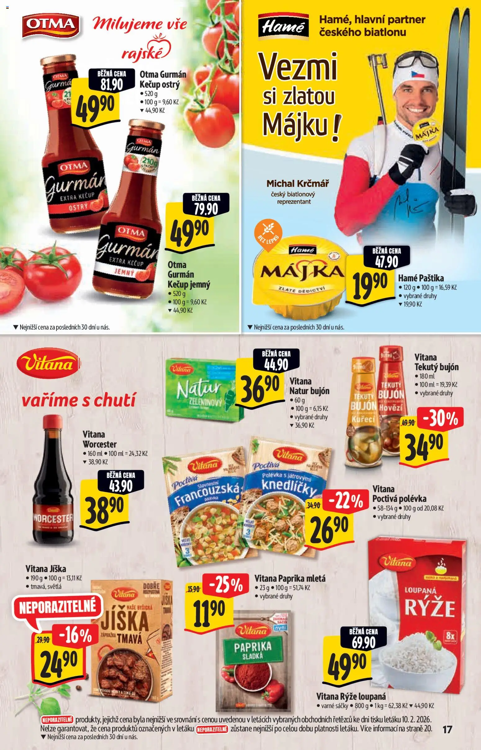 Albert katalog - Hypermarket od 18.02.2026 | Strana: 17 | Produkty: Jíška, Rýže, Kečup, Paštika