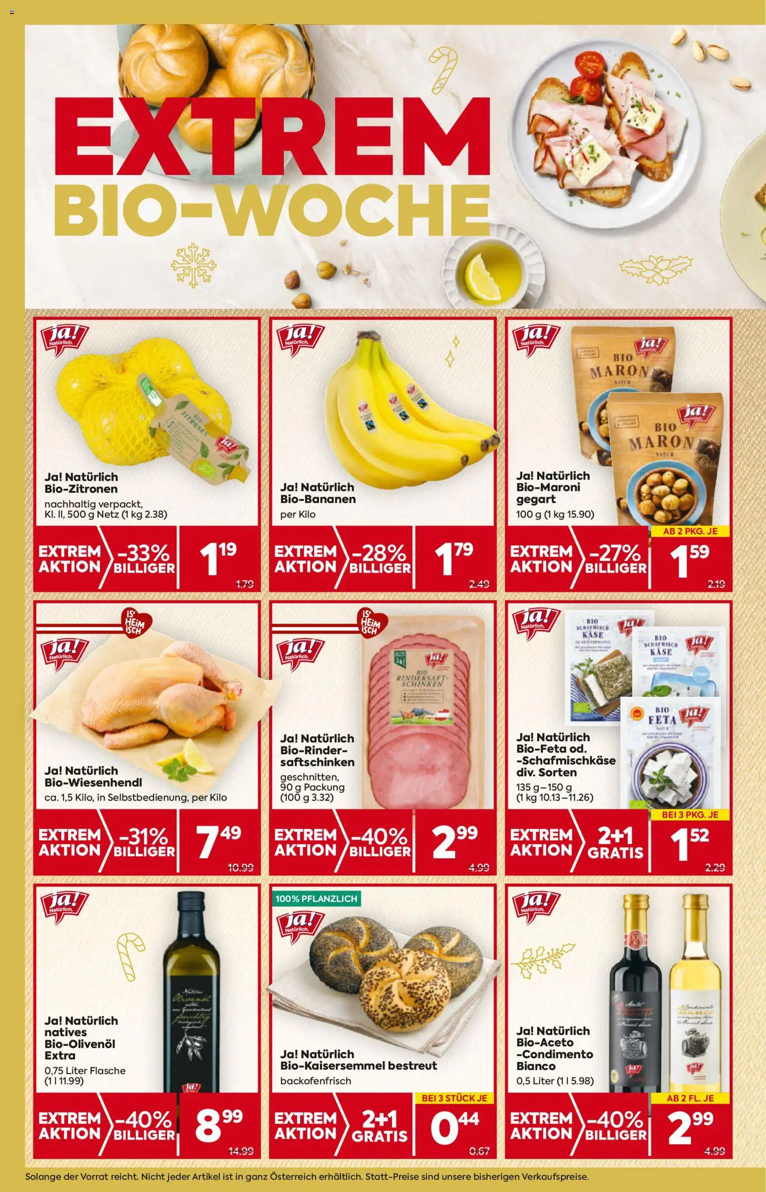 Billa Flugblatt - Tirol gültig ab 04.12.2025 | Seite: 4 | Produkte: Käse, Schinken