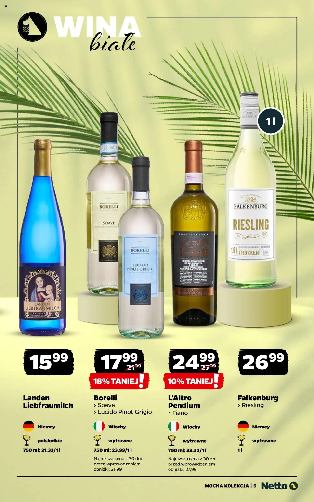 Netto gazetka - Mocna Kolekcja od 18.08.2025 | Strona: 5 | Produkty: Riesling