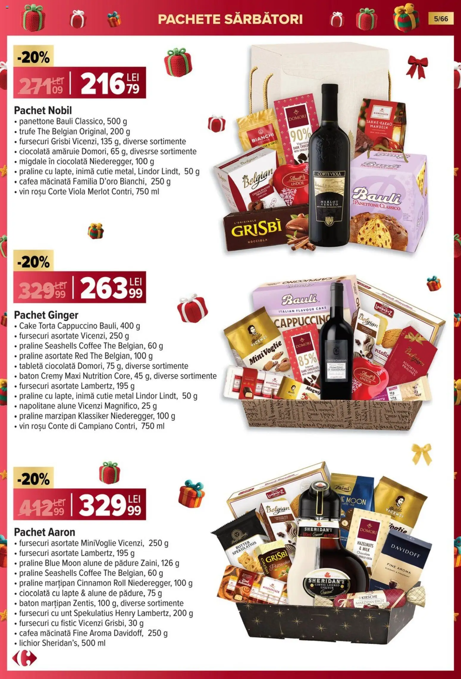 Noul catalog Carrefour – valabil de la 19.11.2025 | Pagină: 5 | Produse: Migdale, Lichior, Lapte, Vin